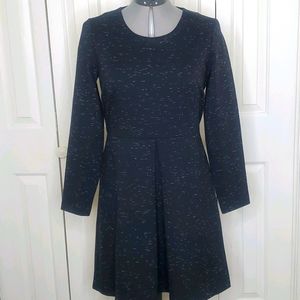 MADEWELL Black Fit and Flare GIA Dress